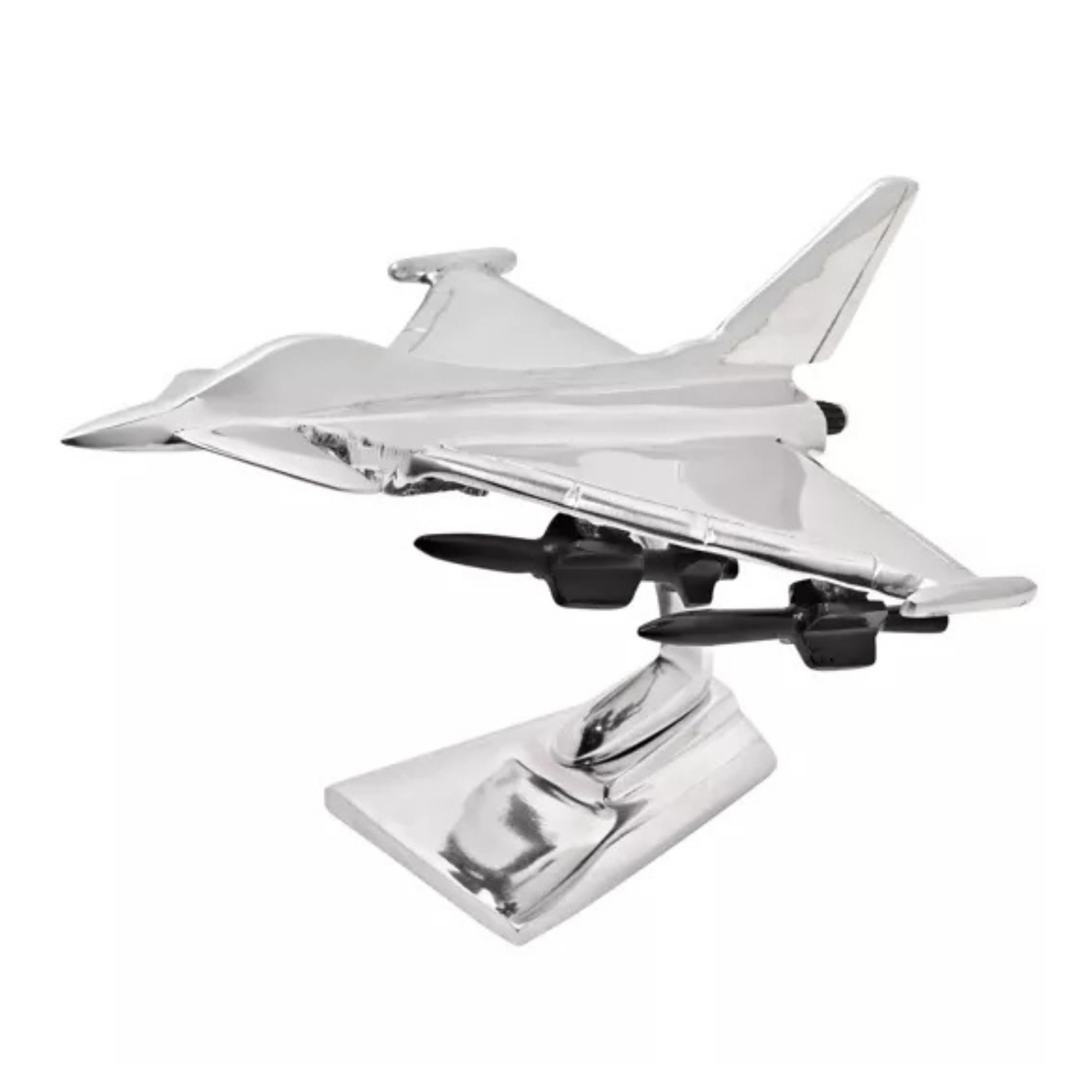 Maquette avion de chasse Typhoon métallique collection Harvey Makin 22.9cm