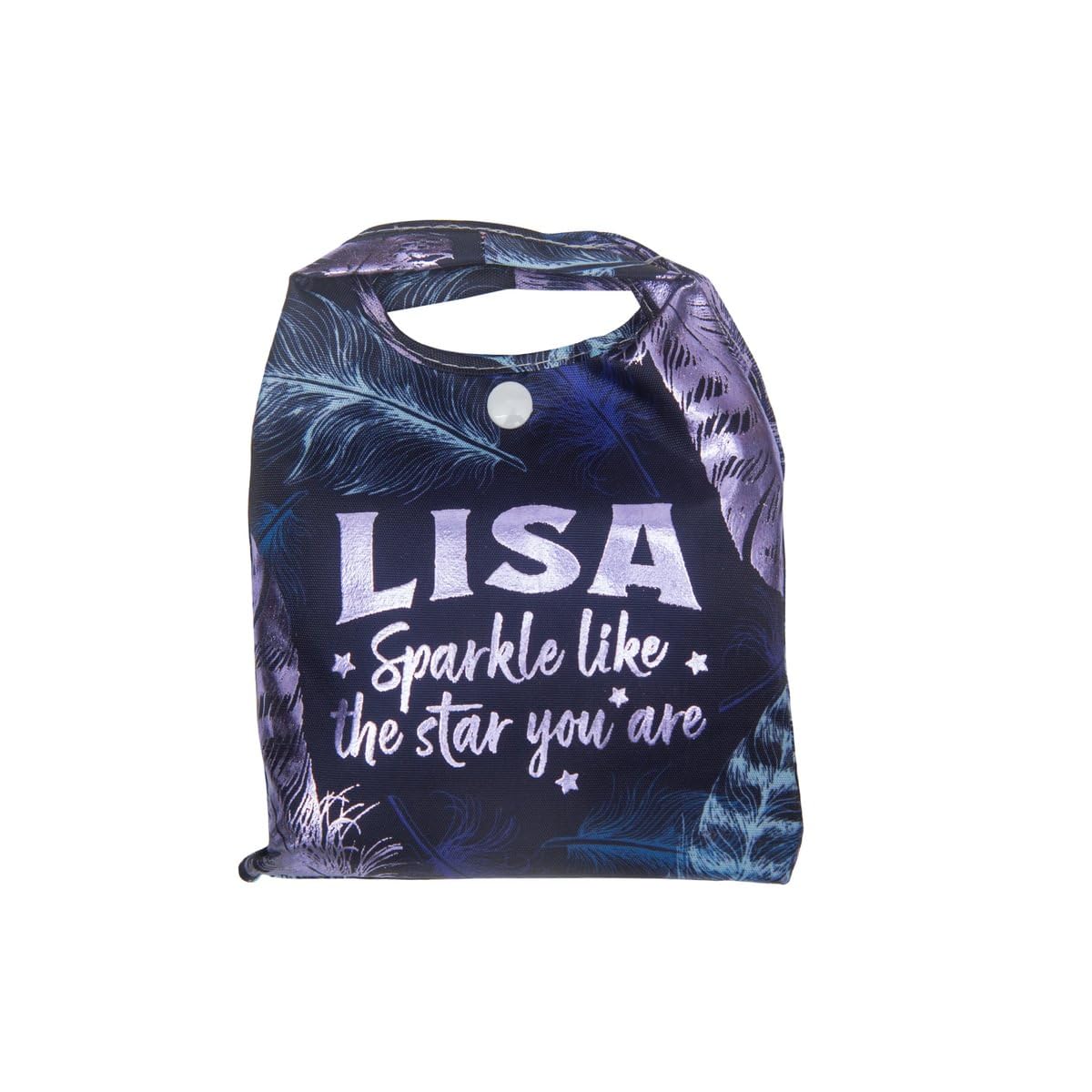 History & Heraldry Personalised Sparkle Shopper Bag (Lisa) — image 1