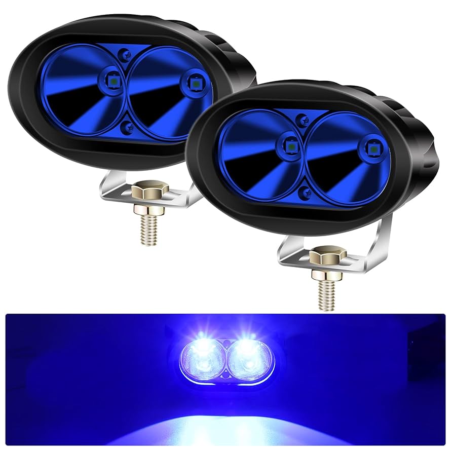 Amazon.com: Biqing 2PCS Blue LED Forklift Safety Light
