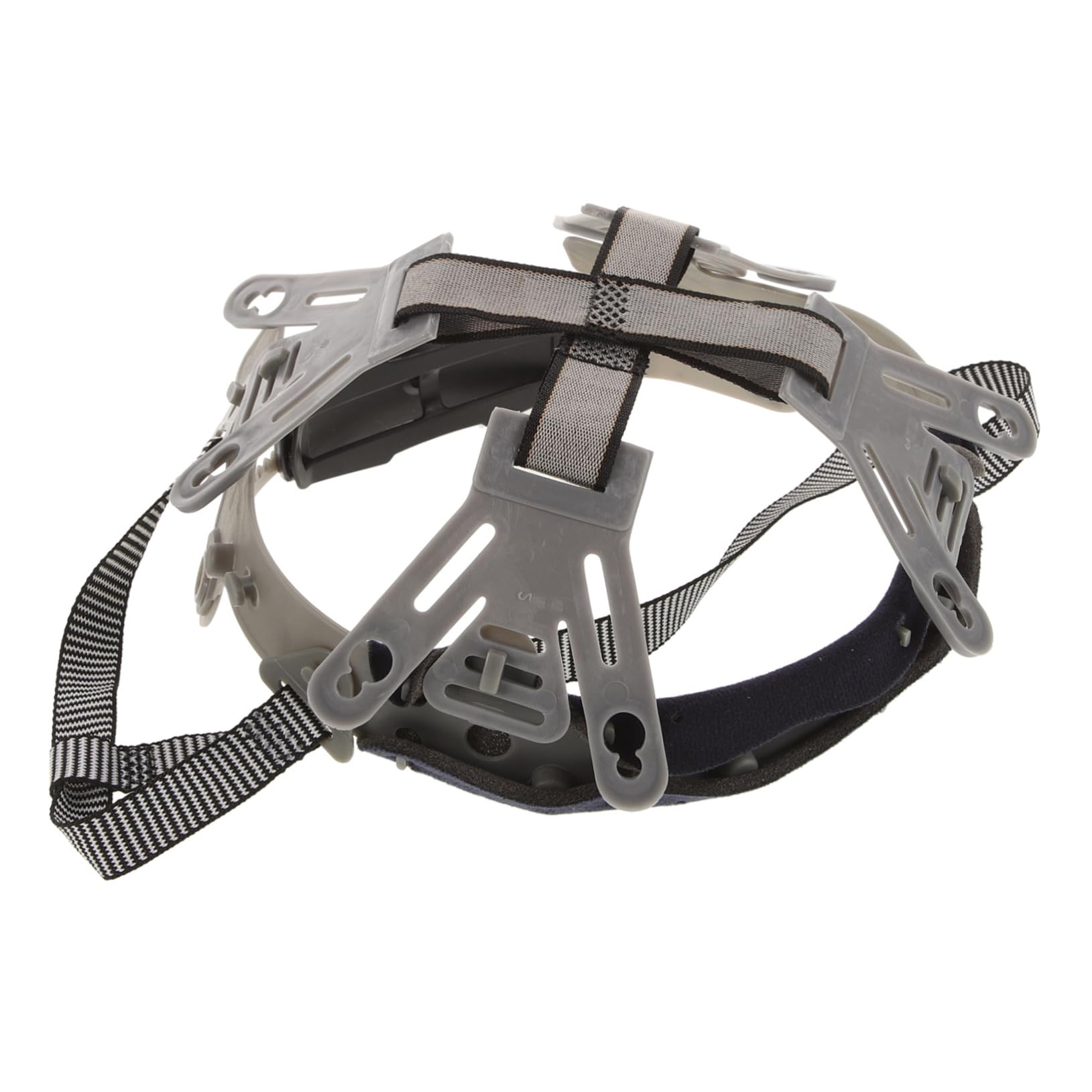 SHINEOFI Forro del Casco Forro De Casco Duro Casco Correa para La Barbilla Casco Banda para El Sudor del Casco Suspensión del Casco De Seguridad Universal Tela Grey