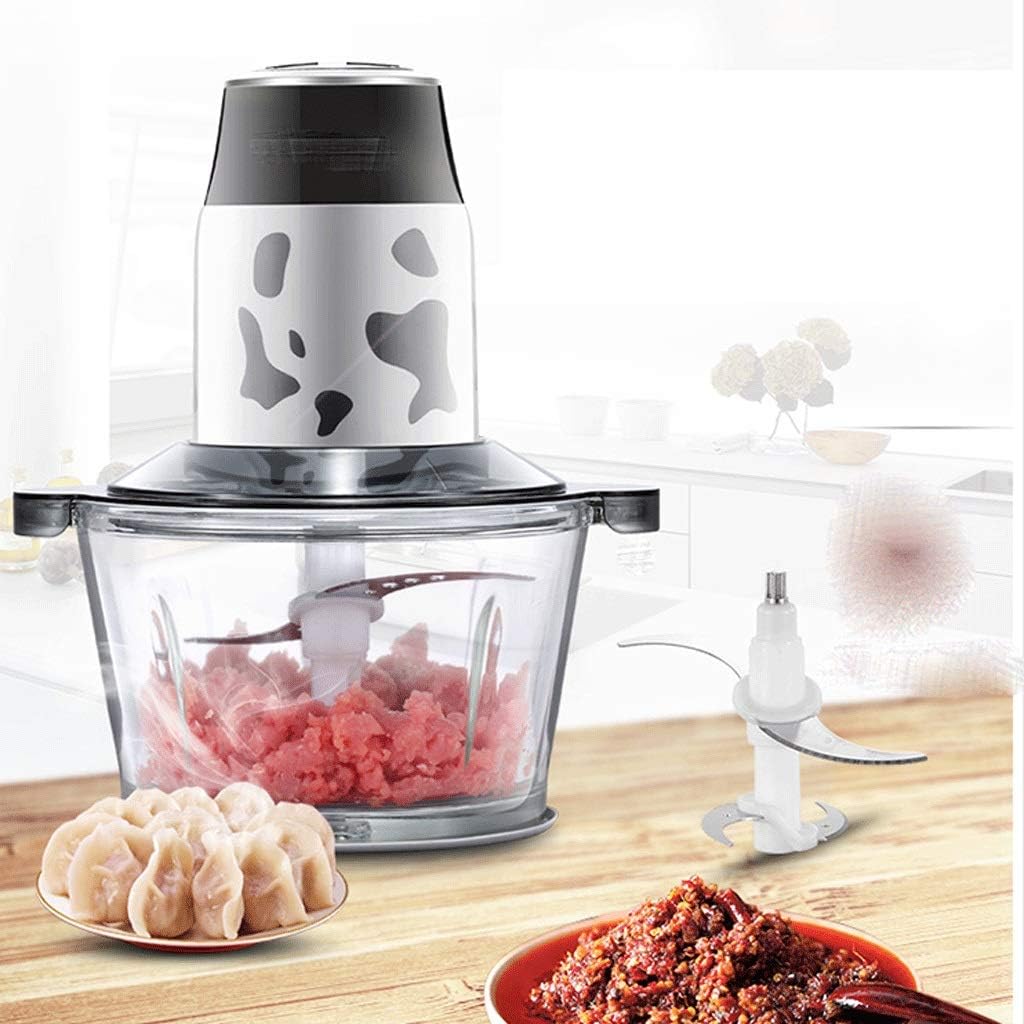 Electric, Free Glass Bowl Blender, Food Processor for Meat, Vegetables, Fruits and Nuts, Fast Loading