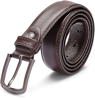 حزام رسمي كلاسيك للأطقم الفورمال والسيمي فورمال والبدلات من الجلد الطبيعي 100% من تيستا تورو Testa Toro للرجال