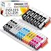 MS Deer PGI-225 CLI-226 Ink Cartridges Work with PIXMA iP4820 iP4920 iX6520 MG5120 MG5320 MG6120 MG6220 MG8120 MG8220 MX712 MX882 MX892 MG8120B MG5220 20 Pack (3 Sets + 2 PGI Black, with Gray)