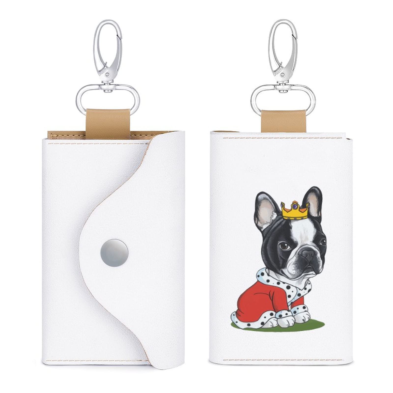 Amazon.co.jp: キーホルダー メンズ クラウン フレンチブルドッグ 犬柄 
