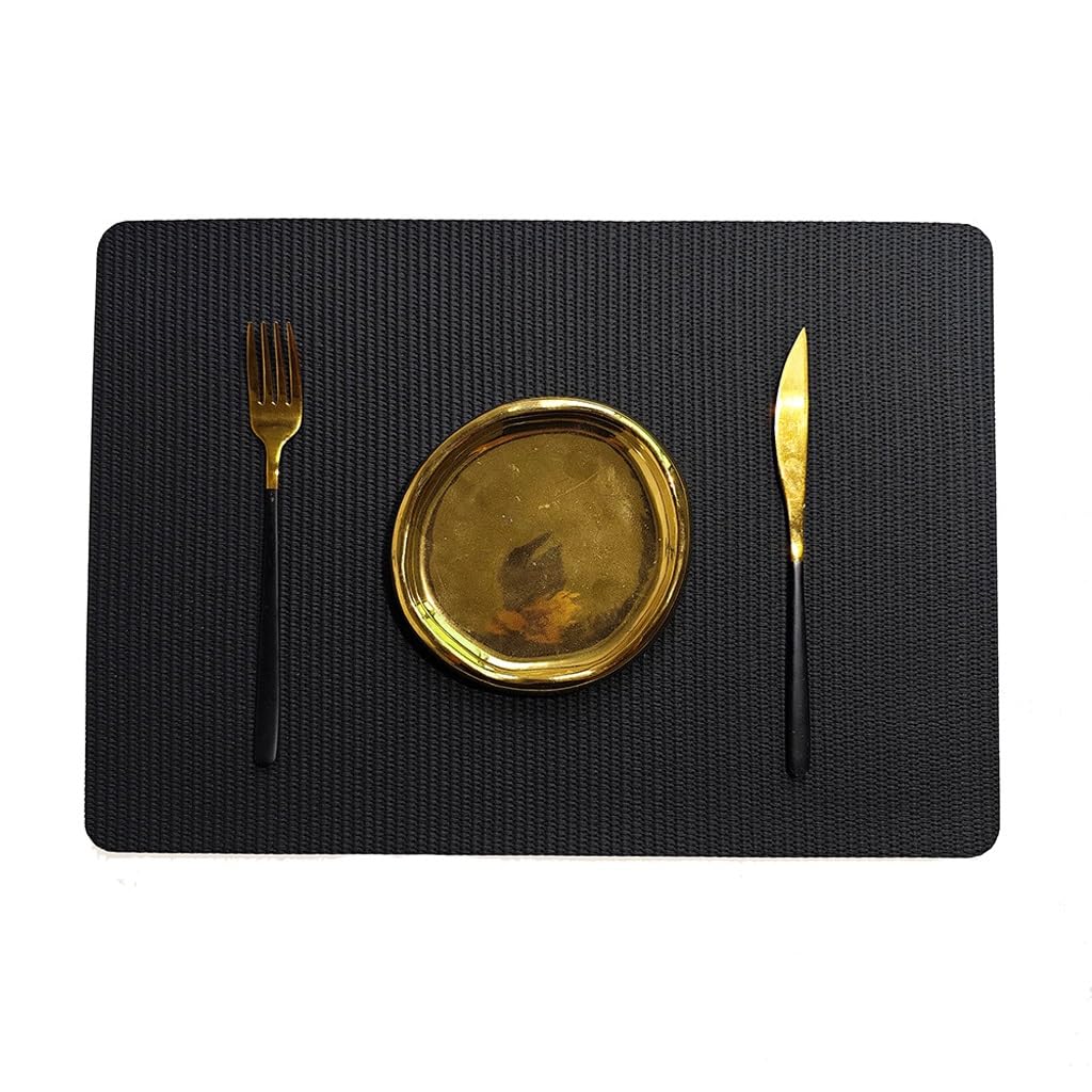 Leather Placemat Waterproof Restaurant Western Insulation Mat