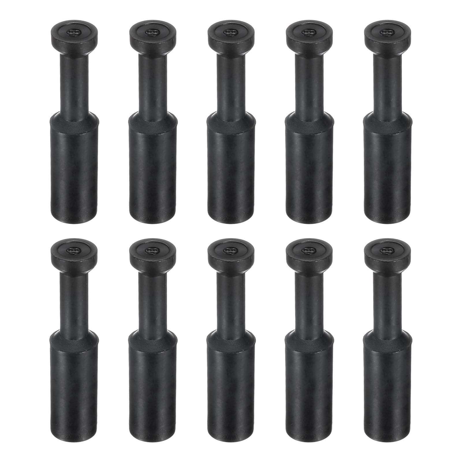 QUARKZMAN Push-To-Connect Stopfen, 8 Mm (5/16 Zoll), 15 Stück, PBT-Kunststoff, Für Druckluftsysteme