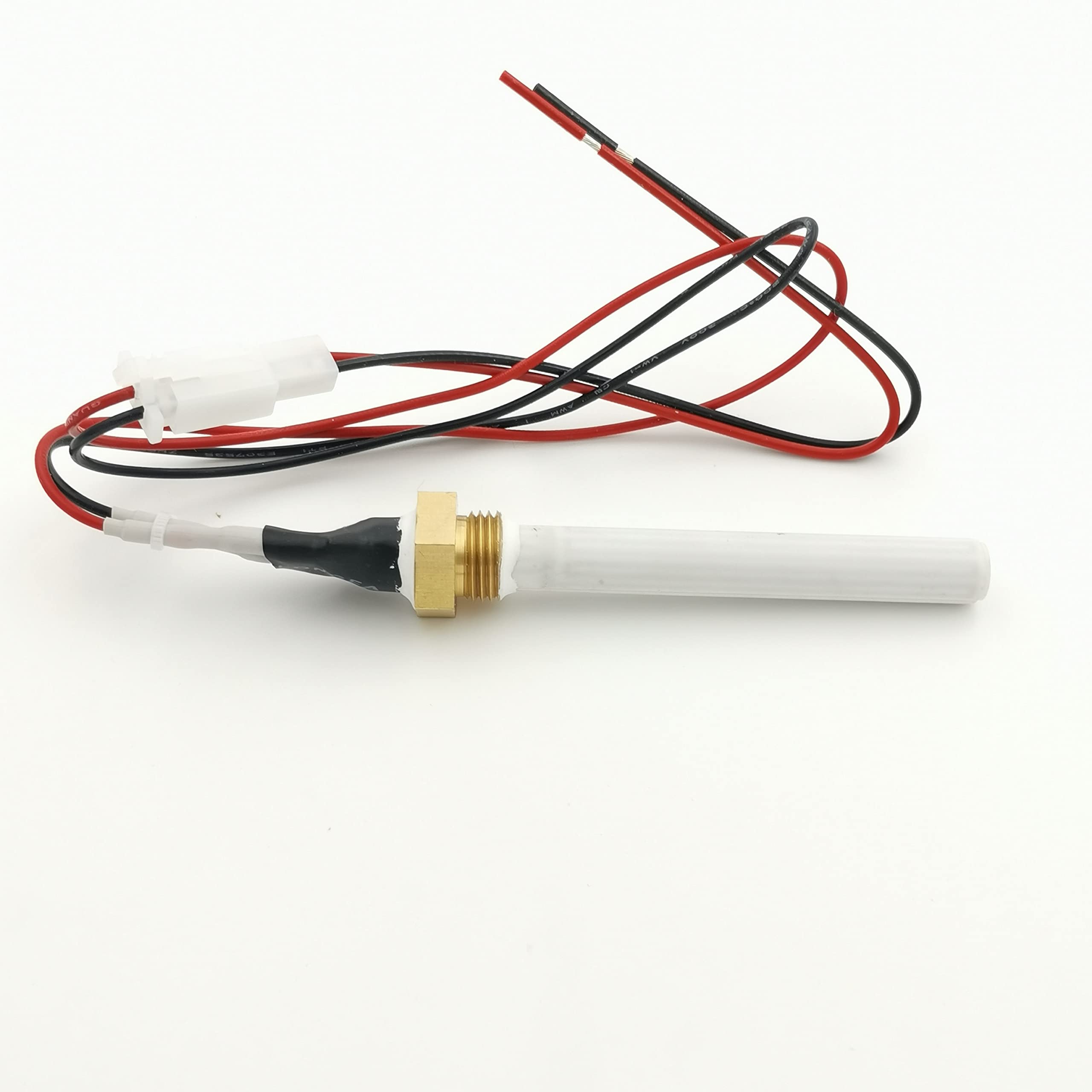Termocoppia riscaldatore 220V 300W 3/8 Pollici Filo di Ceramica in Ceramica Cabina di Riscaldamento Ceramica for Stufa a Pellet Termocoppia di Ricambio (Color : 12pcs)