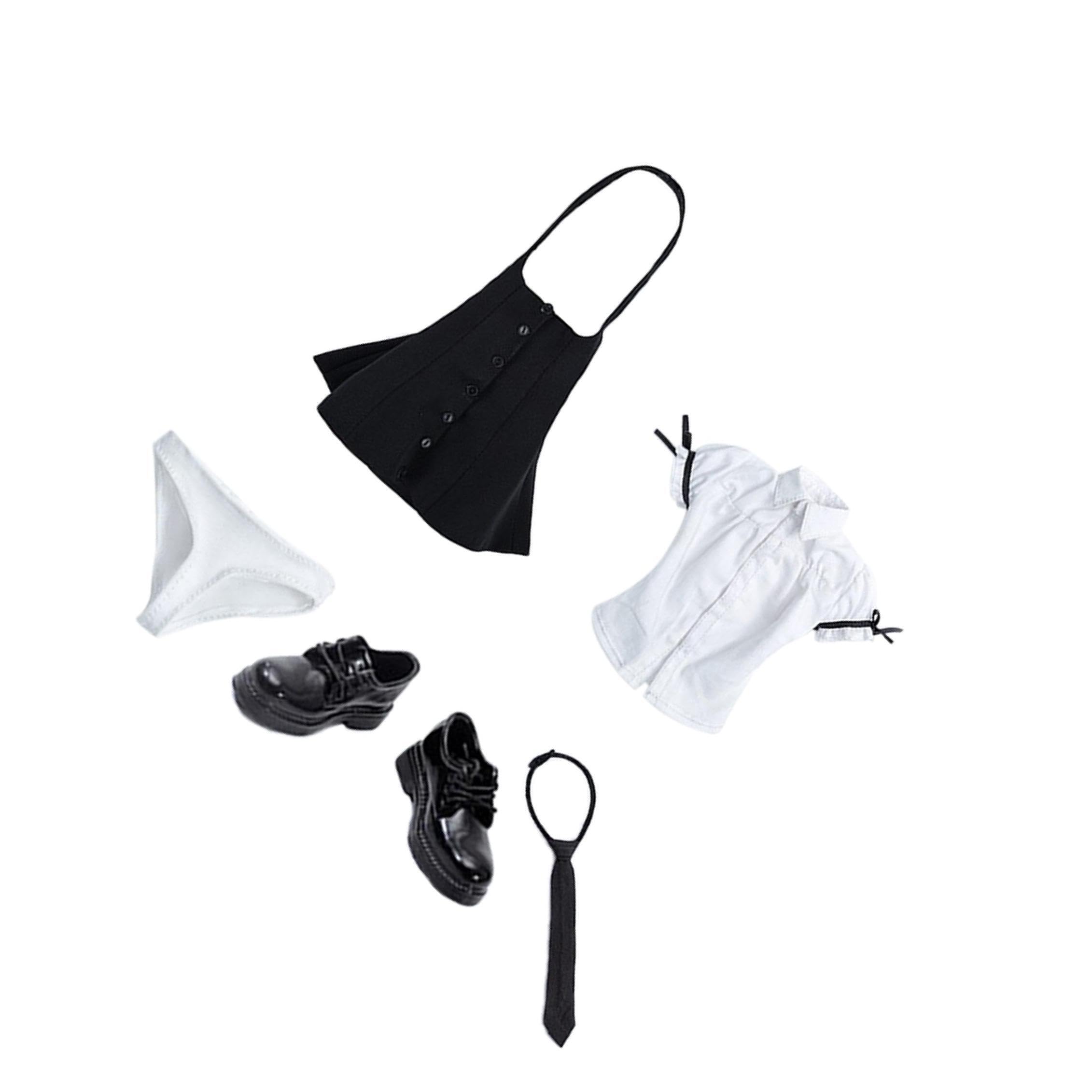 Disfraz a Escala 1/6, Conjunto Completo de Ropa para muñeca Femenina, Elegante JK, Uniforme, exhibición, Camiseta Femenina, , Uniforme, Ropa para