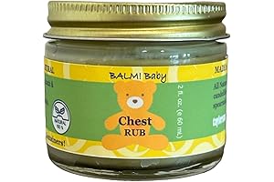 Organic Chest Rub - Calming Eucalyptus & Lavender Balm