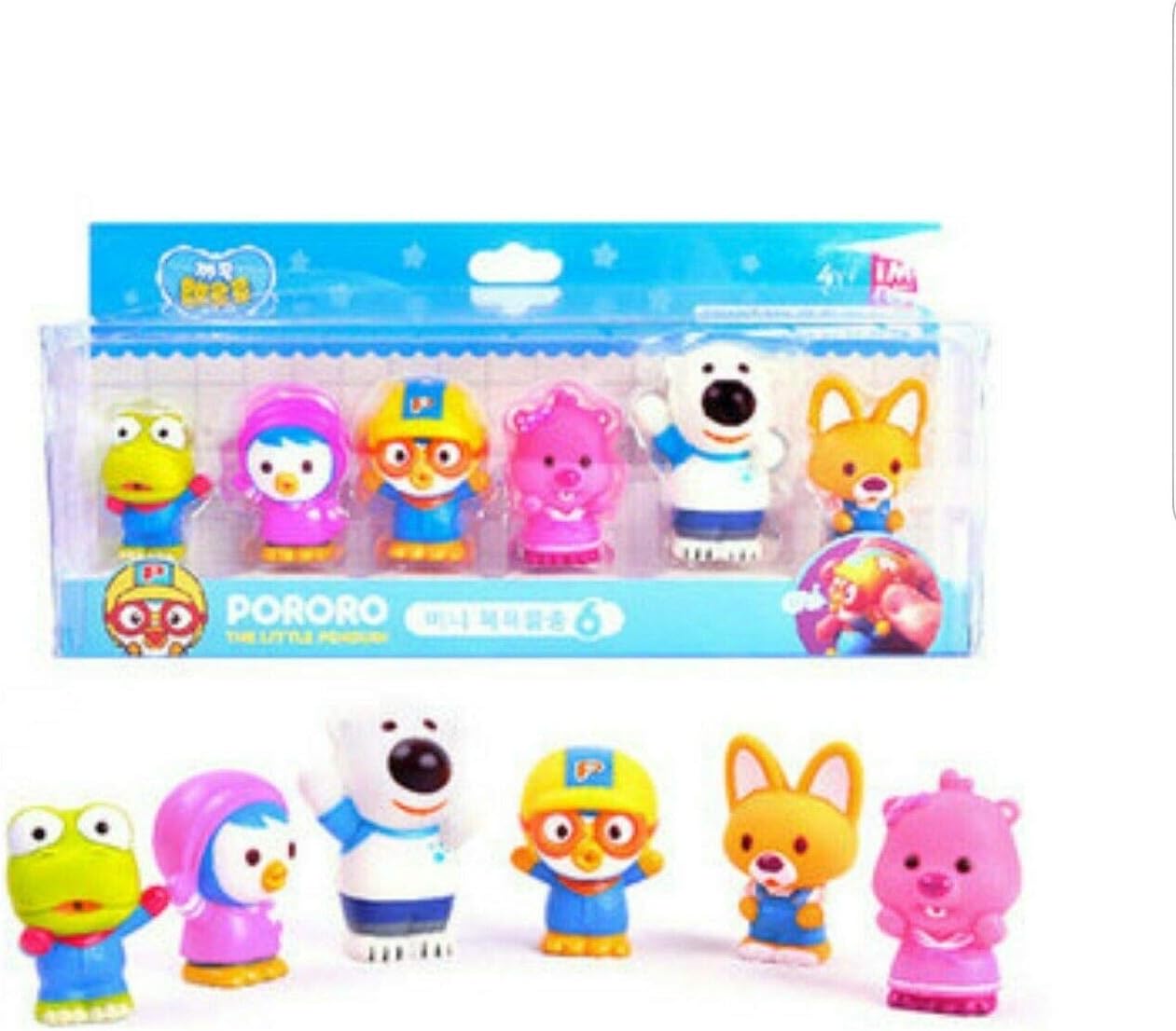 & Friends Bath Toy (6pcs)