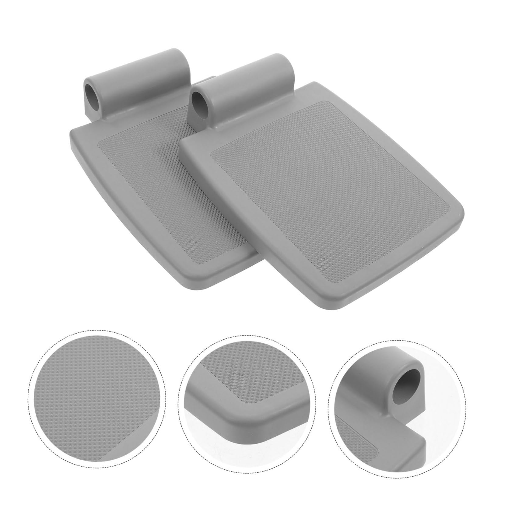 Healvian 6piezas Reposapiés De Rueda Para Sillas De Ruedas De Accesorios De Repuesto Diseño Seguro y Cómodo Compatible La Mayoría De Sillas