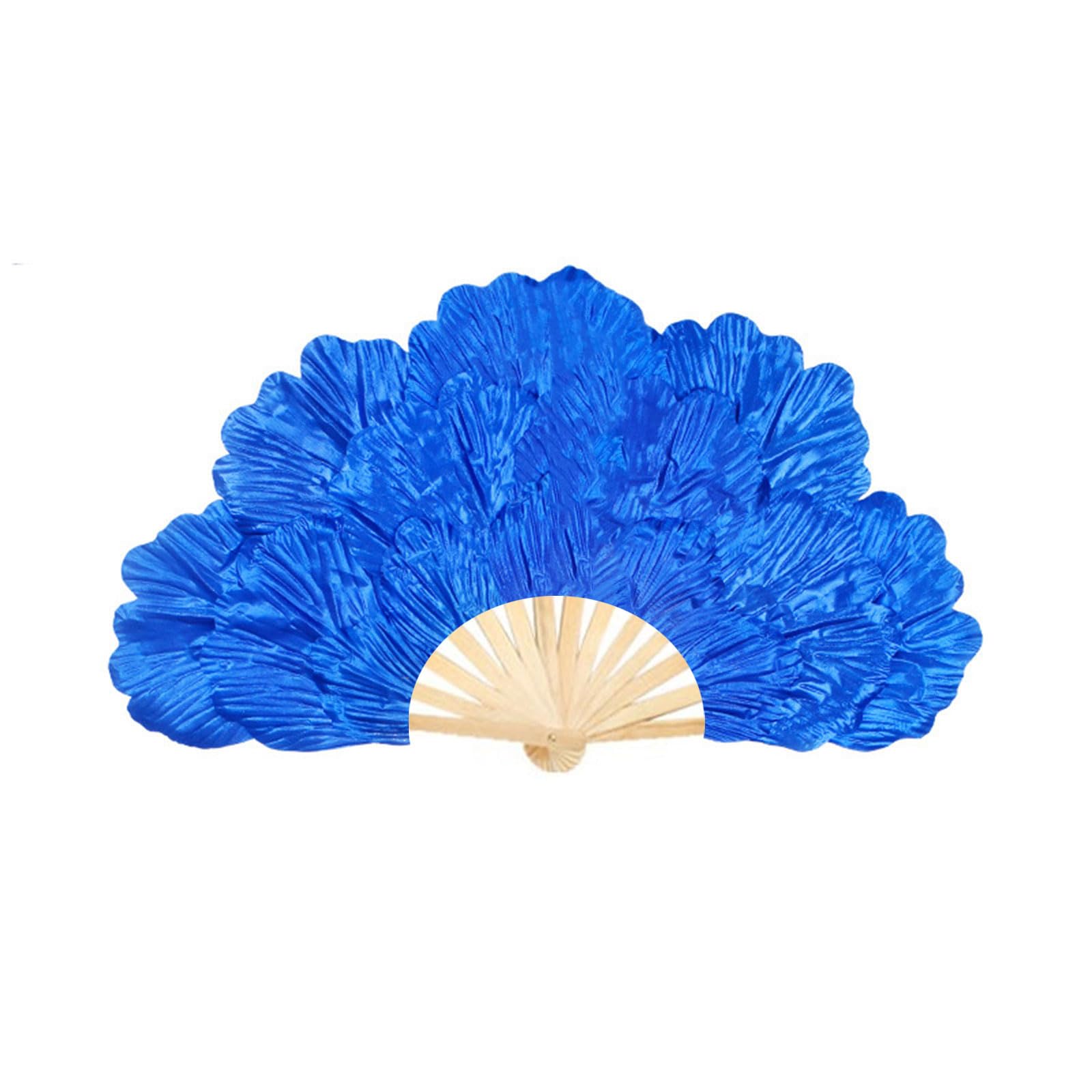 NEWFT Chinese Styles Elegant Large Peony Petal Dance Fan for Dancers and Traditional Culture Enthusiasts Elegant Handheld Fan