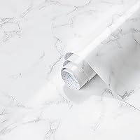 Vista 18 de Dimoon Papel tapiz de 197'' x 17.7'' Shiplap Engrosado Blanco Gris Madera Despegar y Pegar Papel tapiz Gris Blanco Madera Papel de Contacto Blanco