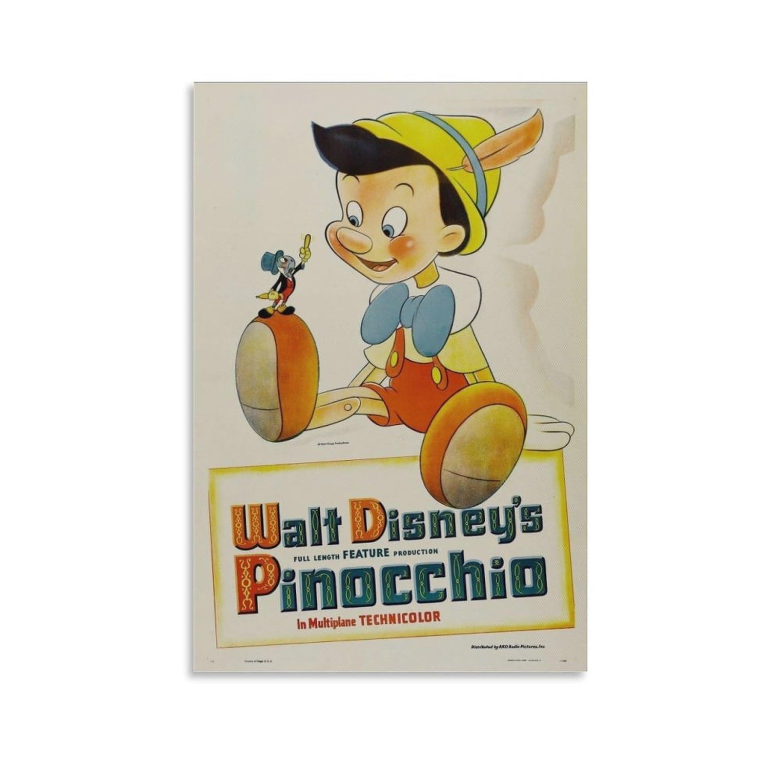 Amazon.co.jp: Pinocchio ディズニーのピノキオ ビンテージなフィルム 