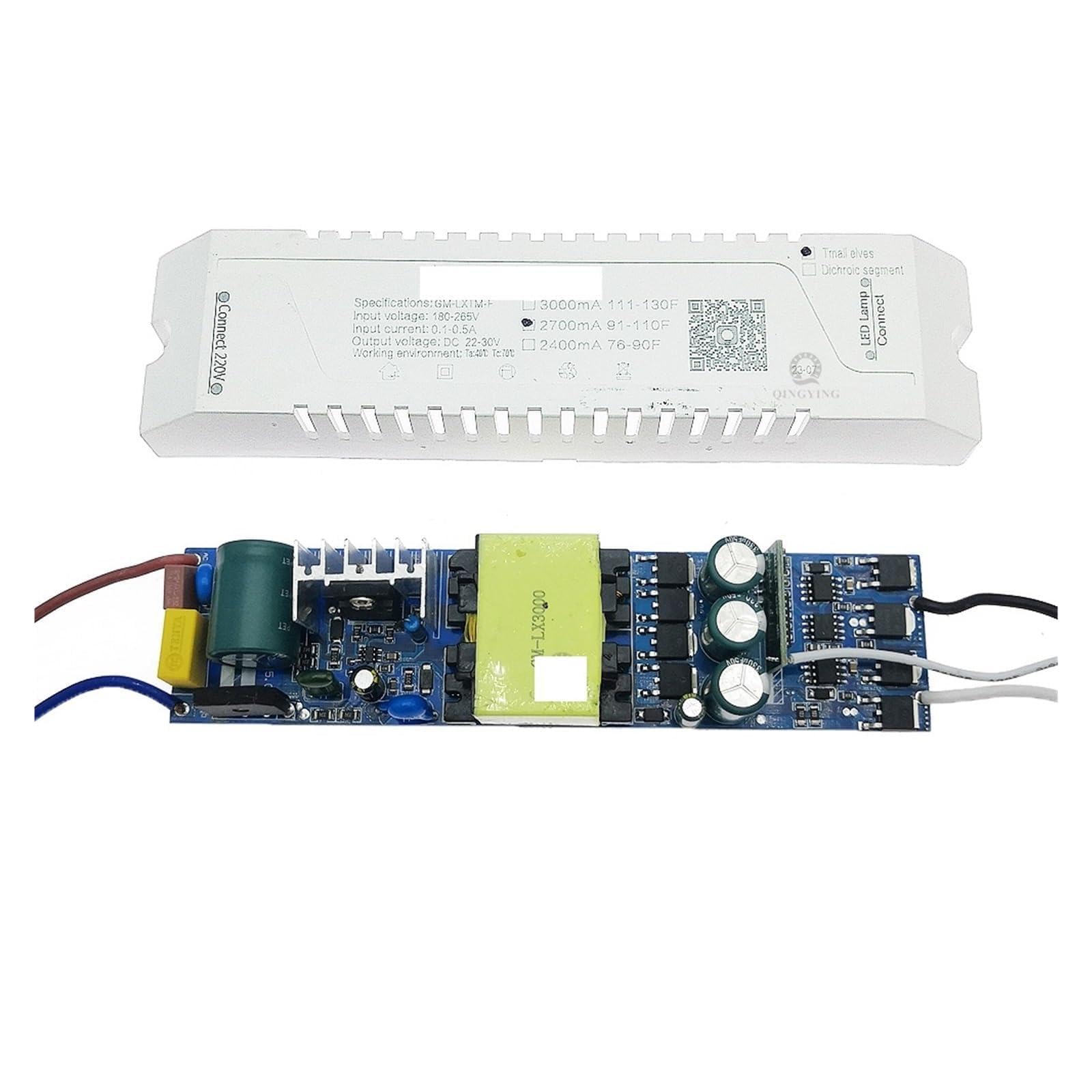Pilote LED 2,4GHz tension constante 24V transformateur bicolore