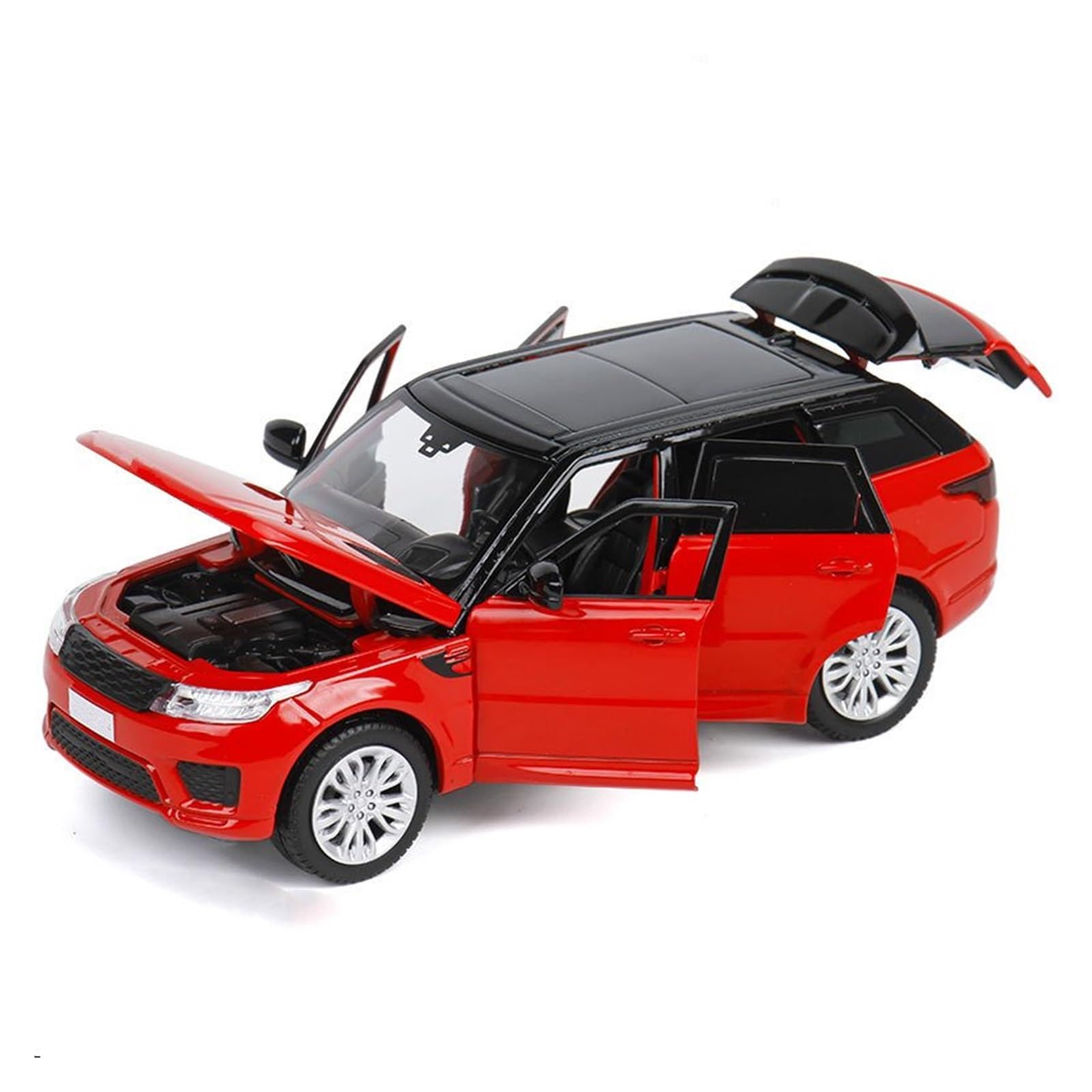 BANKOTO Diecast Car 1:32 For Land For Range For Rover Diecast Metal Alloy Car Model Collection Collectible Model(Red)
