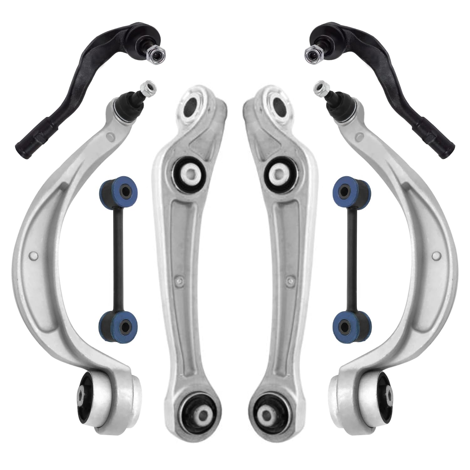 Detroit Axle - 8pc Front End Kit for Audi A4 A5 Quattro Allroad Q5 RS5 S4