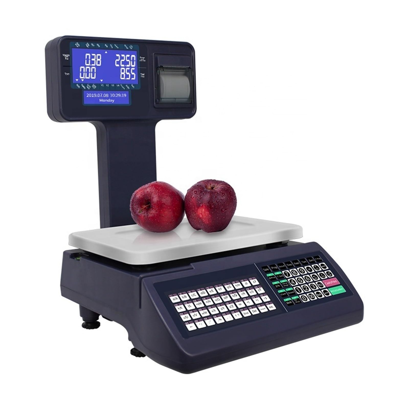 Registratori di cassa, Bilancia digitale for sistemi POS for supermercati, capacità 15 kg, display LCD, registratore di cassa