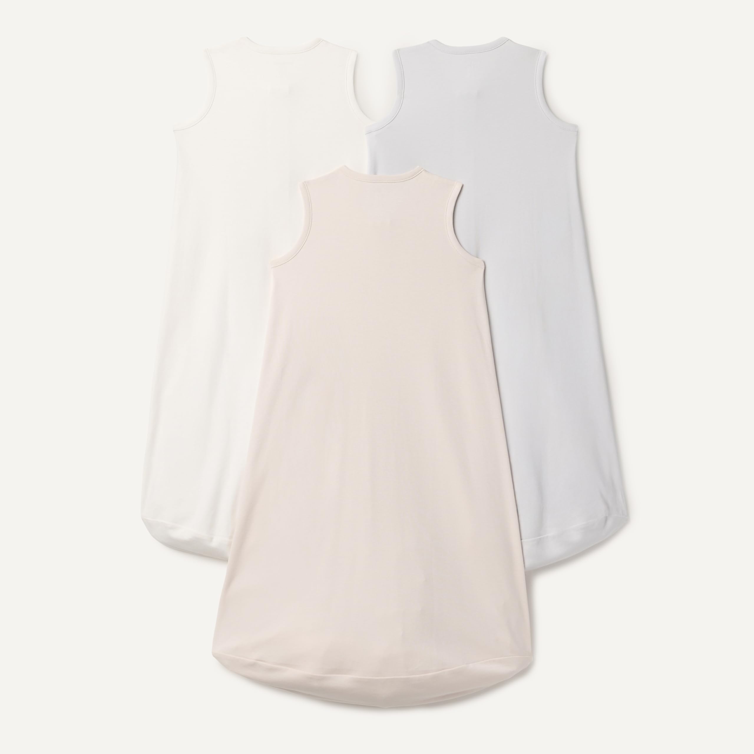 Amazon Essentials Gigoteuse en Coton, Turbulette Indice TOG 0,5 Mixte Bébé, Lot de 3