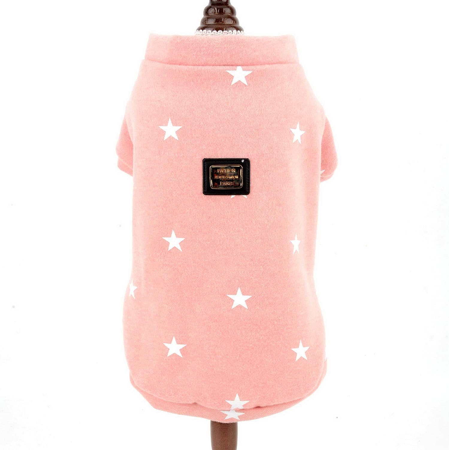 SMALLLEE Hundekleidung Retro-Punkte Pyjama - Dehnbarer Overall Für Kleine Hunde