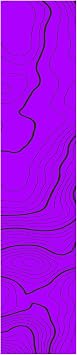 Arrow Wraps- Standard Diameter Color Topography Designs- Pack of 15-5,7 Inch.