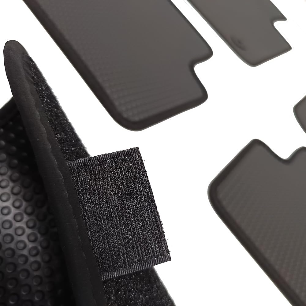 Car Lux AR07571 - Tappetini in Gomma su Misura CarGrip per VW T7 Multivan dal 2021