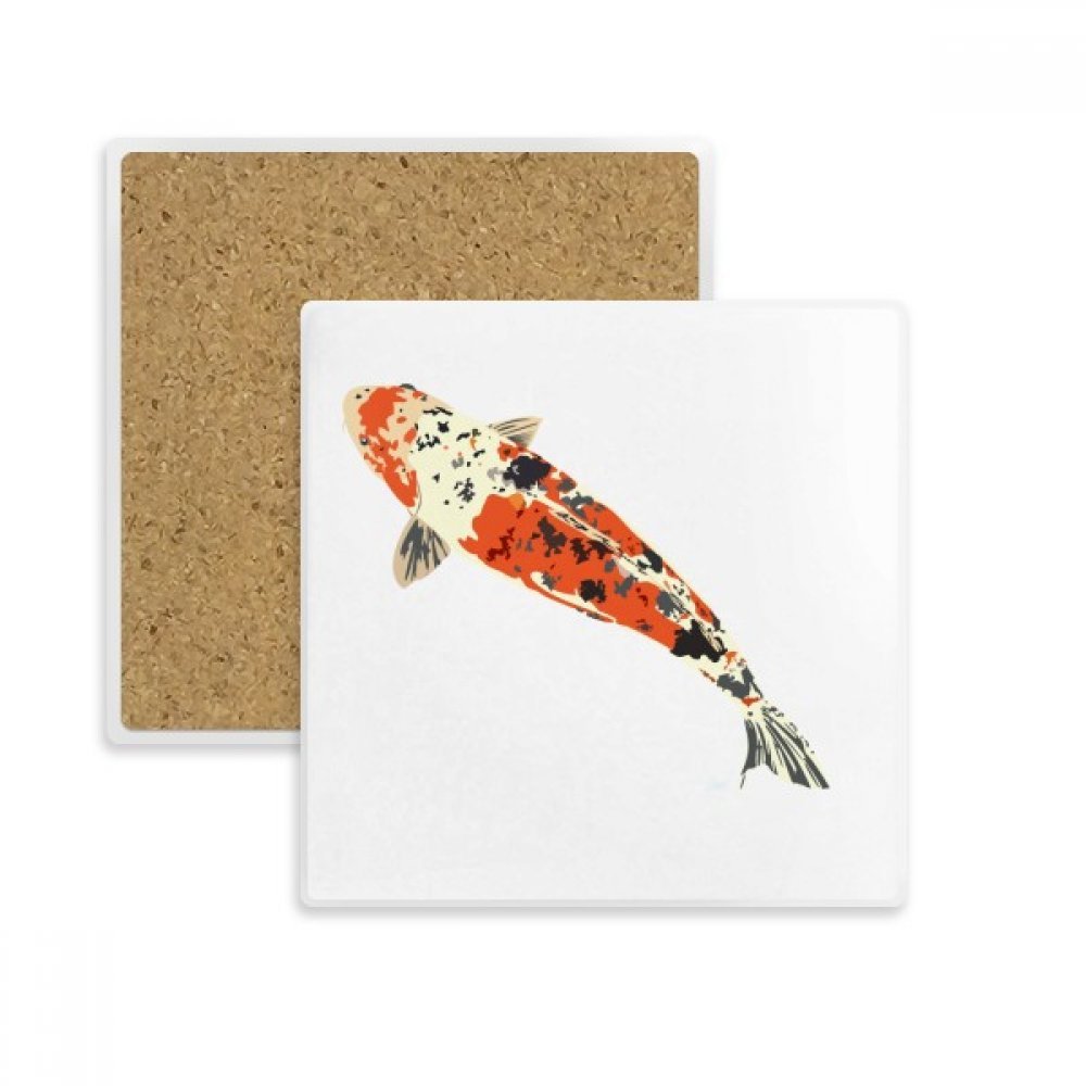 Poisson chanceux dessous de verre absorbant pour sublimer vos pauses thé