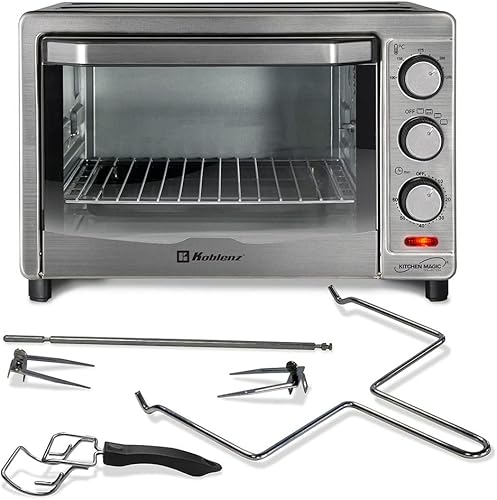 Miniatura 7 de Koblenz HKM-1500 R - Horno de cocina Magic Collection de 24 litros con asador, tamaño único, color plateado
