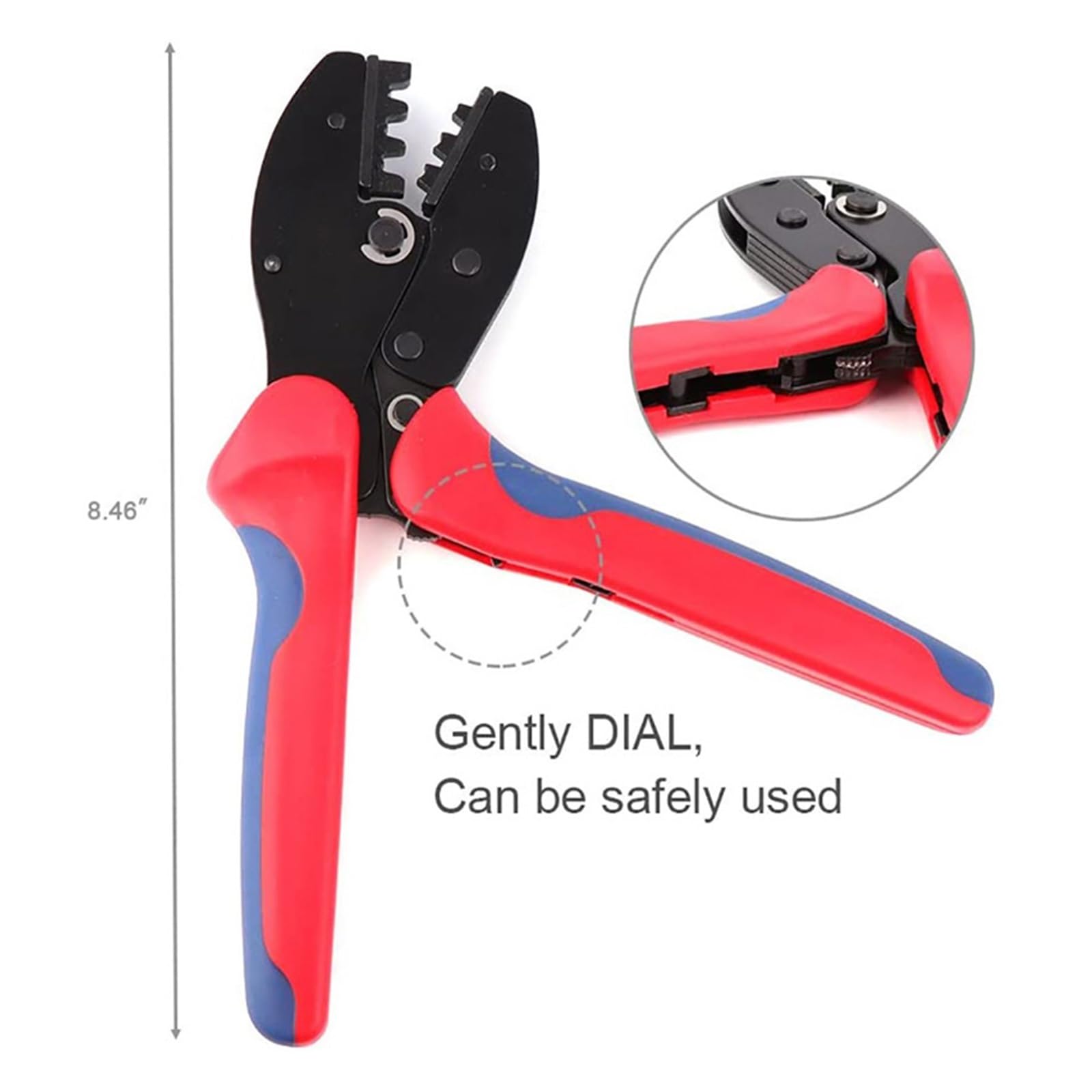 Utensile Crimpare Set di Pinze A Crimpare Terminal Eletrico Wire Clip Connector Strumenti di Cablaggio Elettrico Pinza for Crimpatrice for Energia Solare Precisione Affidabile