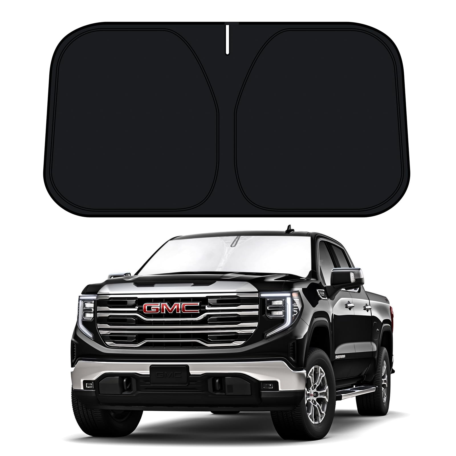 D-Lumina Windshield Sun Shade for 2019-2025 GMC Sierra 1500 2500 3500 Accessories