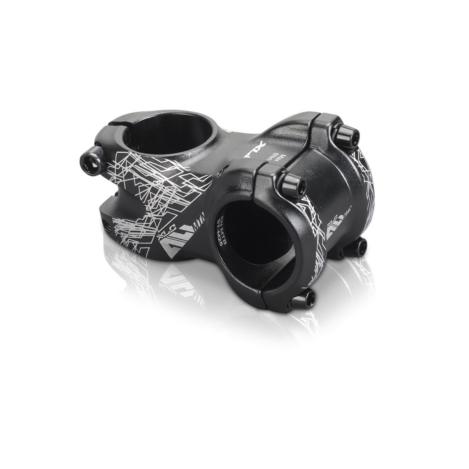 XLC 2501522501 Bike Accessory St-m25 Pot.all MTB A-head 31.8 Black/mate 45mm for cyclists, built for smooth riding and bike upkeep, 45mm, black