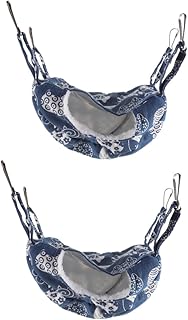 Balacoo 2 Peças Rede Quente Para Animais De Estimação Saco De Dormir Quente Brinquedo Para Animais De Estimação Rede Para Furões Pequena Rede Para Animais De Estimação Hamster Anão Rede