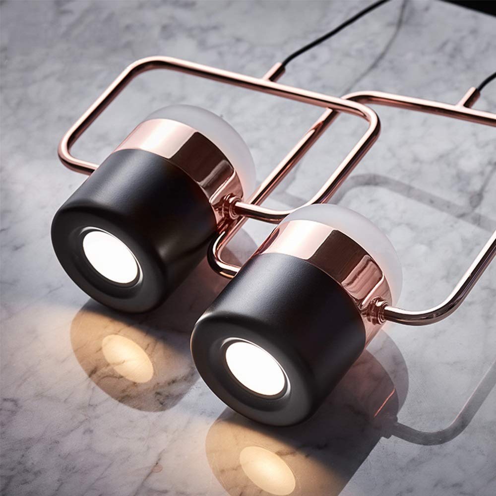 Lampadario Industriale Moderno, faretto di personalità, Lampada da Parete di Sfondo, faretto a LED con Asta Lunga per Negozio di Abbigliamento, Foyer, corridoio, Scala, Lampada per