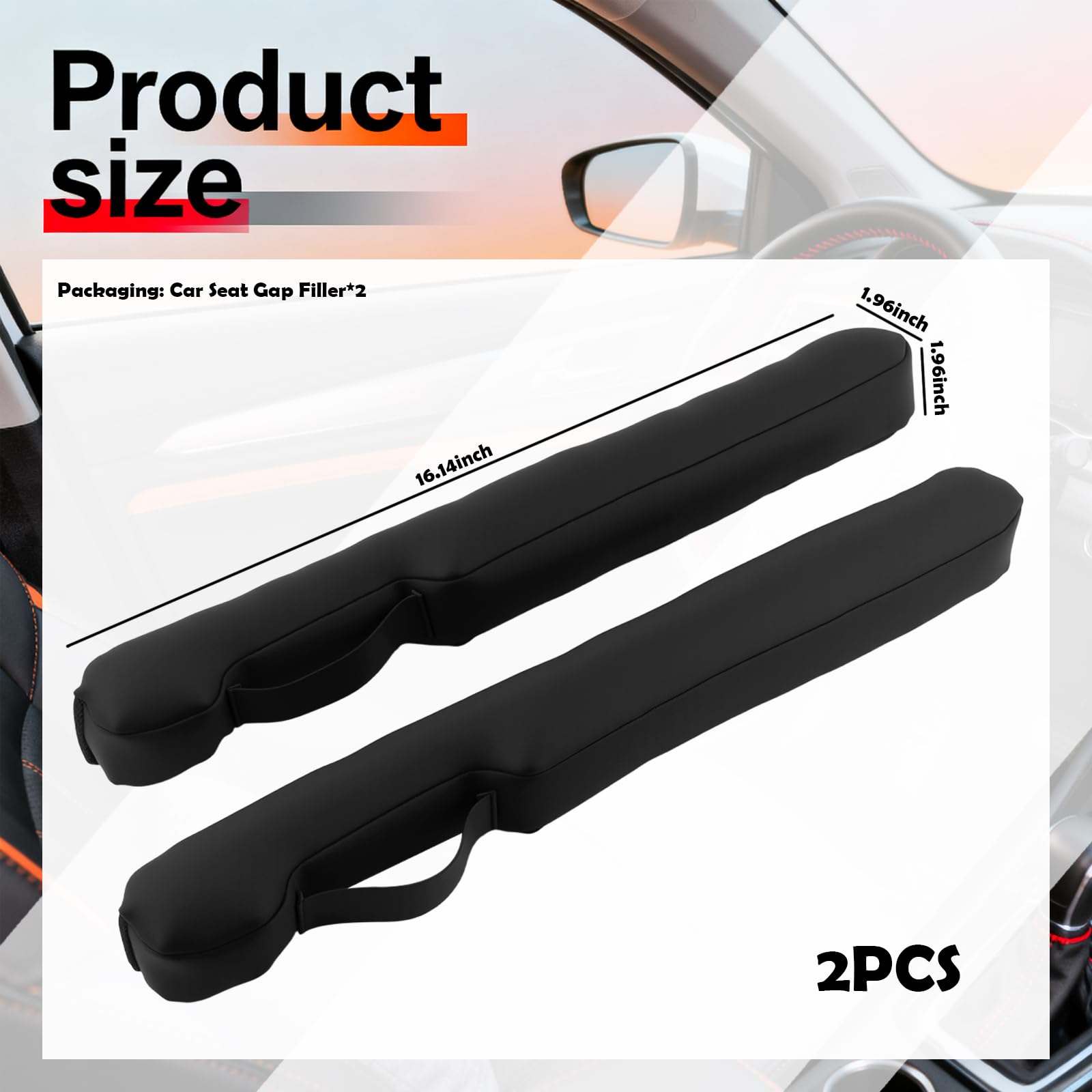 Car Seat Gap Fillers - Keep Your Car Organized -2 Car Seat Gap Fillers - Keep Your Car Organized -2