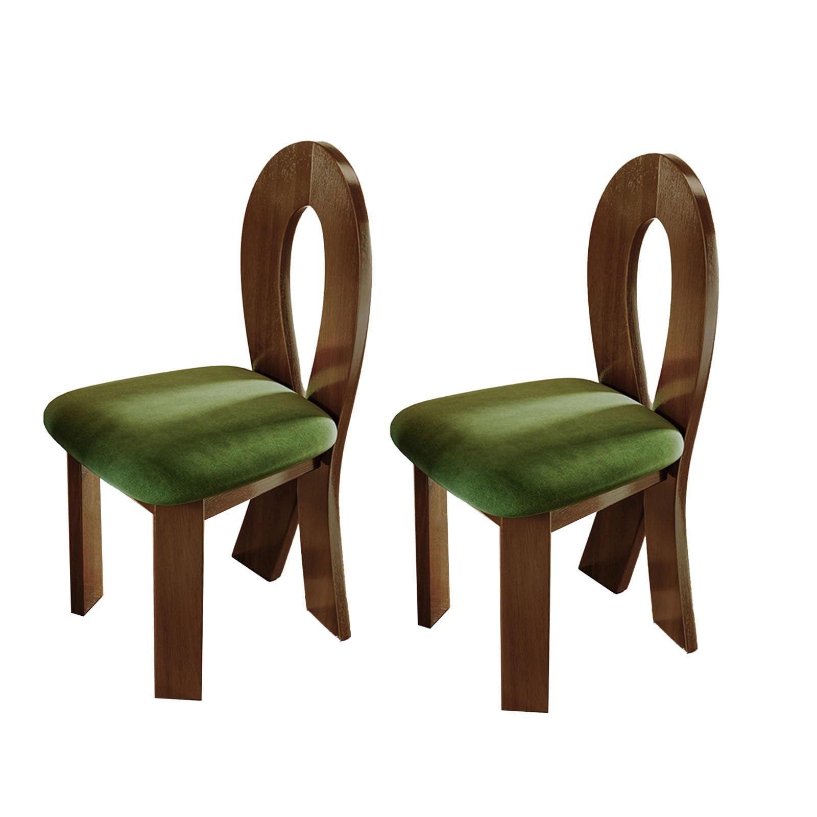 Chaises de cuisine en bois massif avec dossier : le raffinement durable