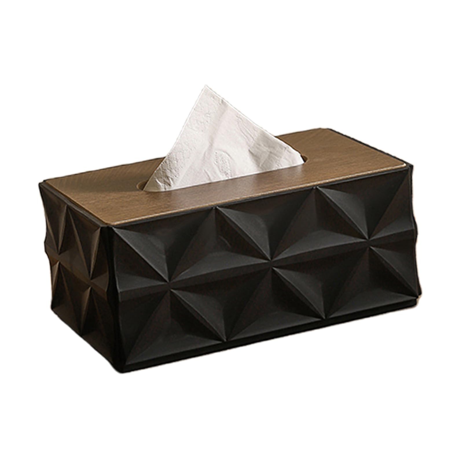 Xjdzineq Wooden Tissue Box Container Wood and Paper Towel Holder Ideal for Household and Commercial Use Innovative Deck