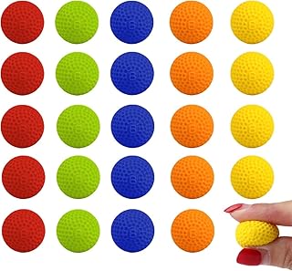 HAONIU Nerf Rival Refill Ammo, 25PCS Colorful Bulk Refill Ammo Bullet Balls Rounds Compatible for Nerf Rival Apollo Zeus Khaos Atlas Blasters