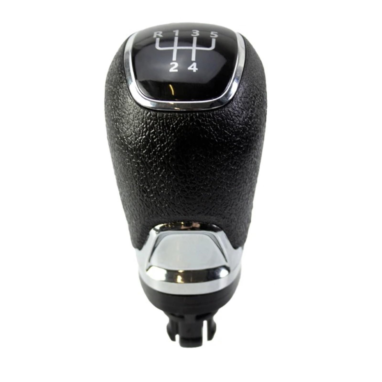 Xexjhqq Black 5 Speed Gear Stick Knob For Skoda For A7 Gear Shift Knob Manual 5/6Speed Transmission Shifter Handle Head(Black 5 Speed)