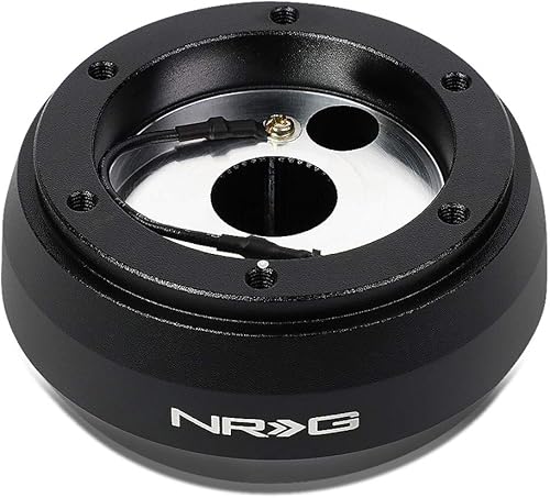 Miniatura 2 de NRG Innovations NRG-SRK-181H Adaptador de buje corto de liberación rápida para volante, patrón de pernos de 0.236 x 2.756 in, bocina de retención y