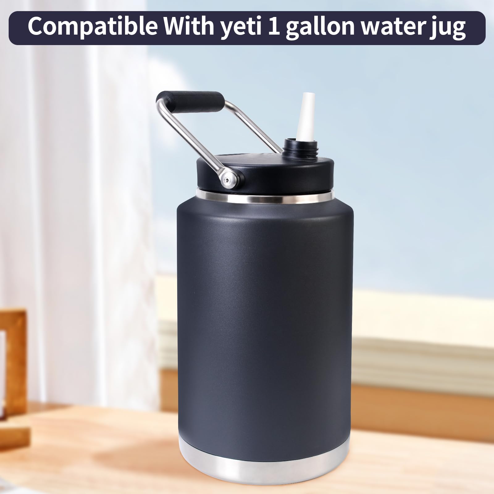 Amazon.com: Straw Adapter Kit for Yeti 1 Gallon Water Jug, Straw