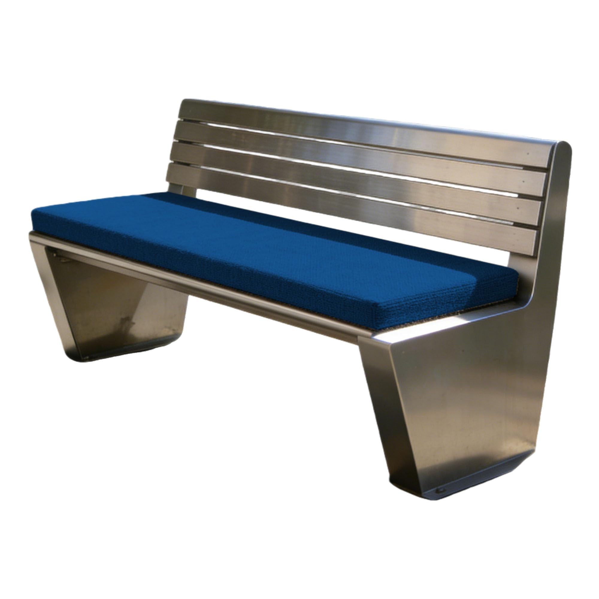 Coussin de Banc sur Mesure 40 x 60 cm Coussin Antidérapant Doux Lavable pour Banc D'Extérieur Lavable pour de Terrasse Balcon Banquette, Bleu
