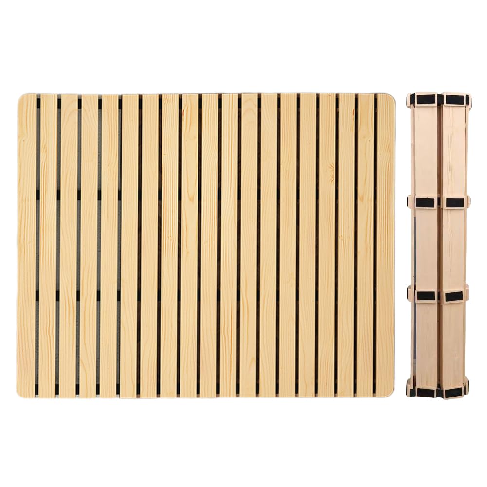 Amazon.co.jp: 極厚3cm すのこベッド 折りたたみベッド すのこ マット