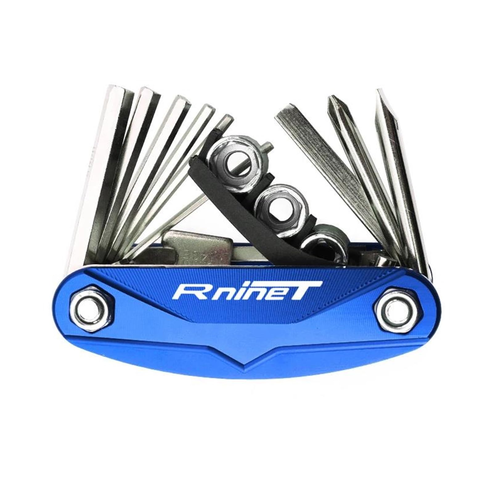 Screwdriver Wrench Motorcycle Multifunctional Screwdriver for R NINET Nine T RNINET RNINE(Blue)