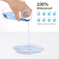 Vista 2 de CoolShields Waterproof Bed Pads Incontinence Washable Reusable Bedwetting Mattress Protector Pad for Kids, Adults, Elderly, and Pets 34'' x 52