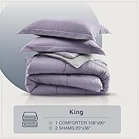 Vista 133 de satisomnia Queen Comforter Set Grey, Soft Seersucker Comforters Queen Size Bed, 3 Pieces Lightweight Down Alternative Bedding Comforter Full Sets