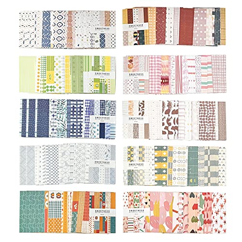 Blmhtwo 500 Pieces Scrapbook Paper, Decoupage Paper Art Scrapbooking Paper Scrapbooking Supplies For Crafts Diy Room Decorating Background Making Magazine Clipping #TOP14