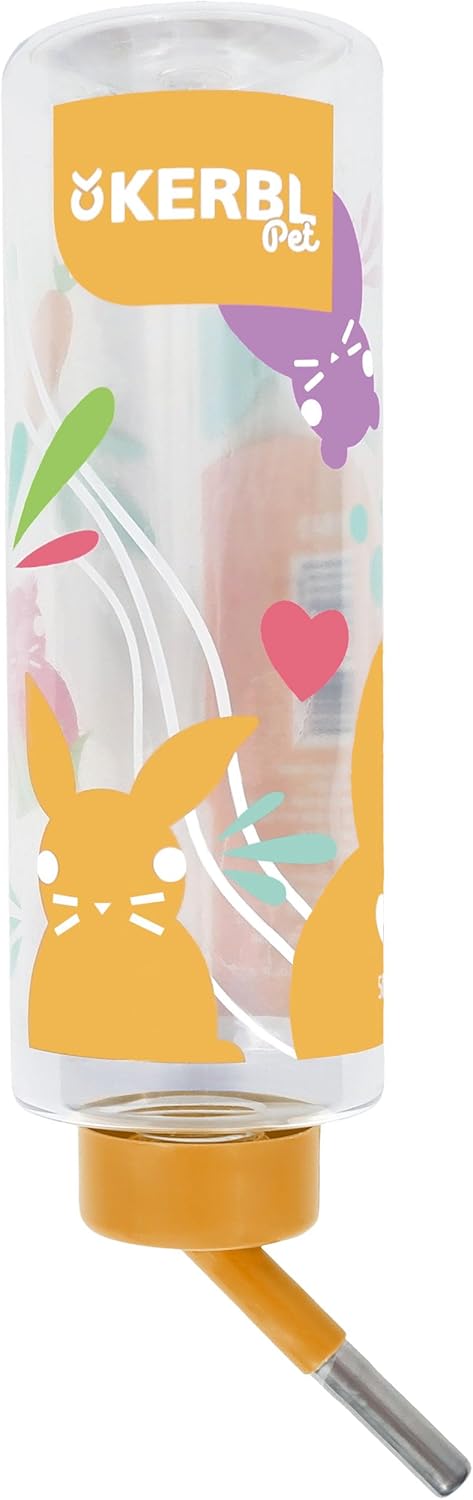 Kerbl Pet 500 ml Kaninchen-Nagetier-Kunststoff-Trinkflasche, Kaninchen-Nagetier-Flasche Kerbl Pet 500 ml Kaninchen-Nagetier-Kunststoff-Trinkflasche, Kaninchen-Nagetier-Flasche