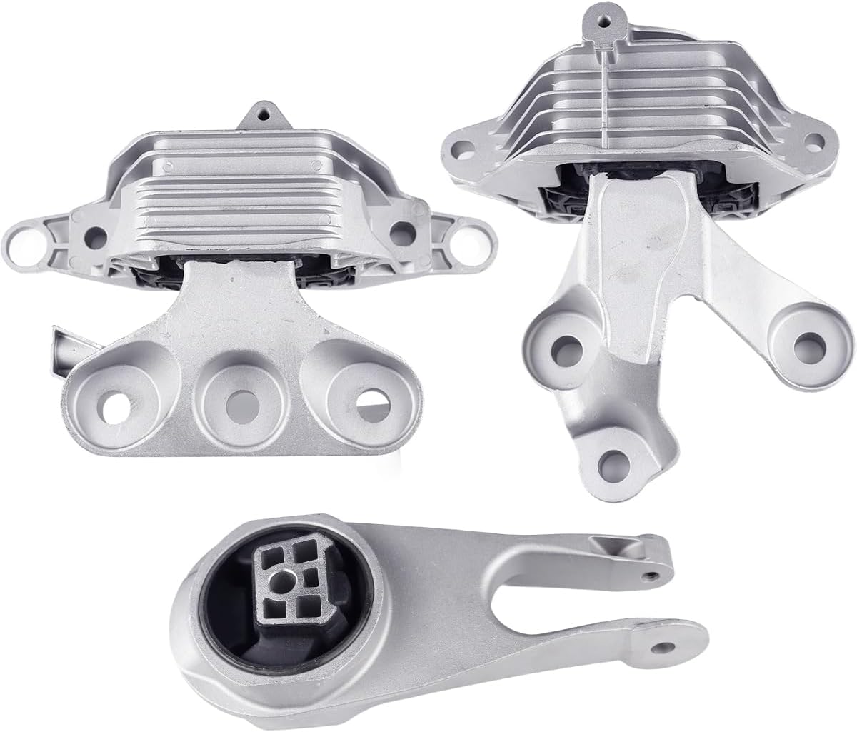 3PCS Engine Motor Mount and Transmission Mount Compatible with Chevrolet Malibu 1.5L L4 Auto Trans 2016-2018, Replaces A5926 A5927 A5925