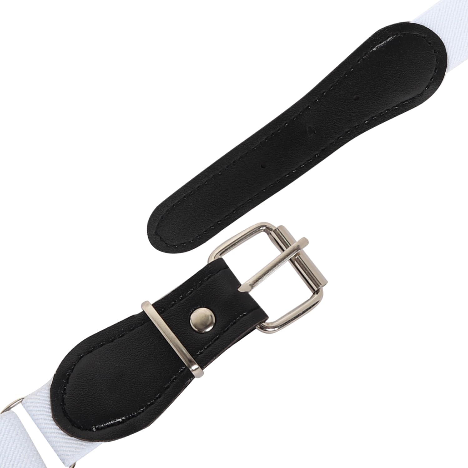 Zacharias Boy's Stretchable Belt for kids 1002_(1-4 Years) (Pack of 1) (White) - Image 7 thumbnail