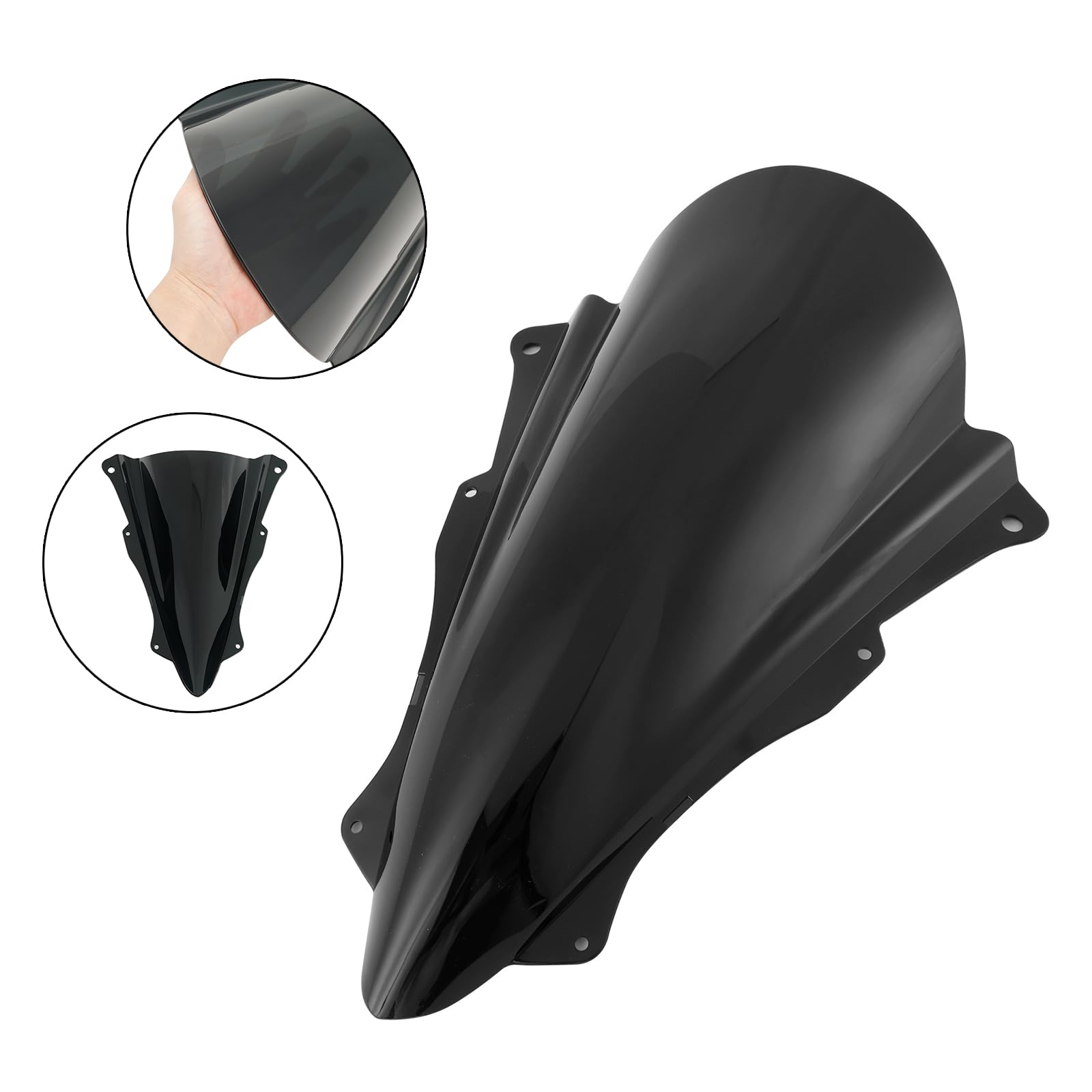 Amazon | Viprh 風防 バイク 適用カワサキ ZX-25R 2020-2023用